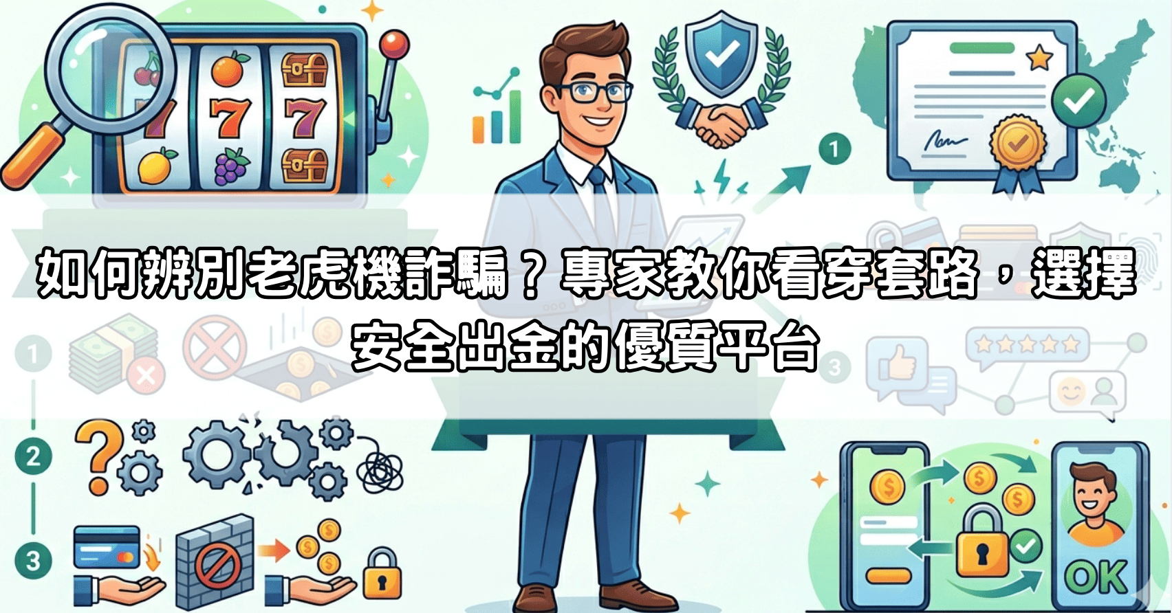 如何辨別老虎機詐騙？專家教你看穿套路，選擇安全出金的優質平台
